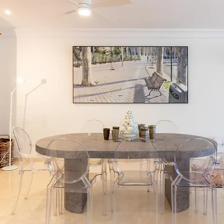 公寓 Lujoso Y Moderno Piso Con Piscina Cerca Del Campo De Golf En Guadalmina Alta - Quetzal 54