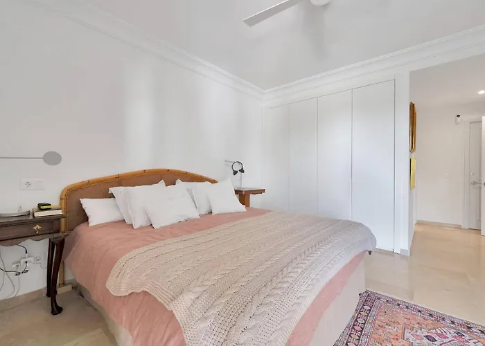 Lujoso Y Moderno Piso Con Piscina Cerca Del Campo De Golf En Guadalmina Alta - Quetzal 54 Apartman Marbella