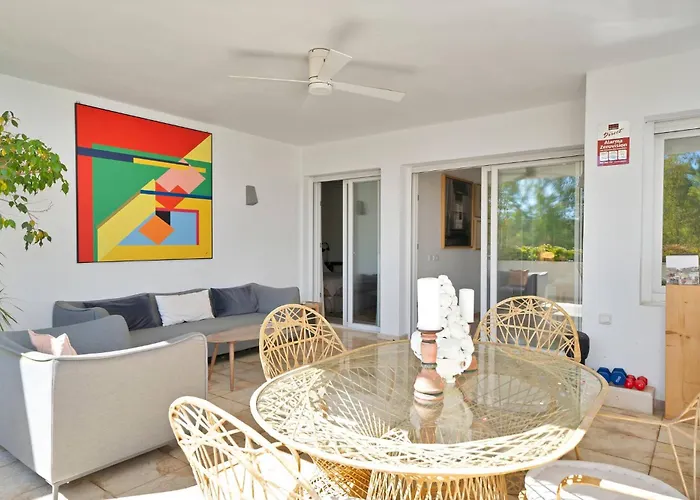 Lujoso Y Moderno Piso Con Piscina Cerca Del Campo De Golf En Guadalmina Alta - Quetzal 54 Appartement